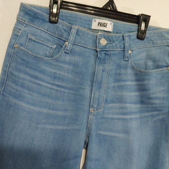 Paige Hoxton Skinny Crop Stretch Jeans Size 30 - Picture 2 of 7